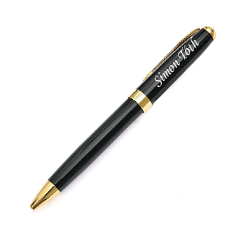 Luxusné pero TGM čierne v darčekovej krabičke