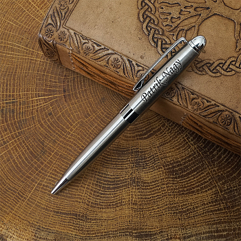 Luxusné strieborné guľôčkové pero Horizon v darčekovej krabičke