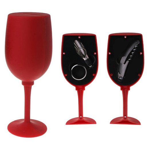 Luxusný set na víno Pohár červený